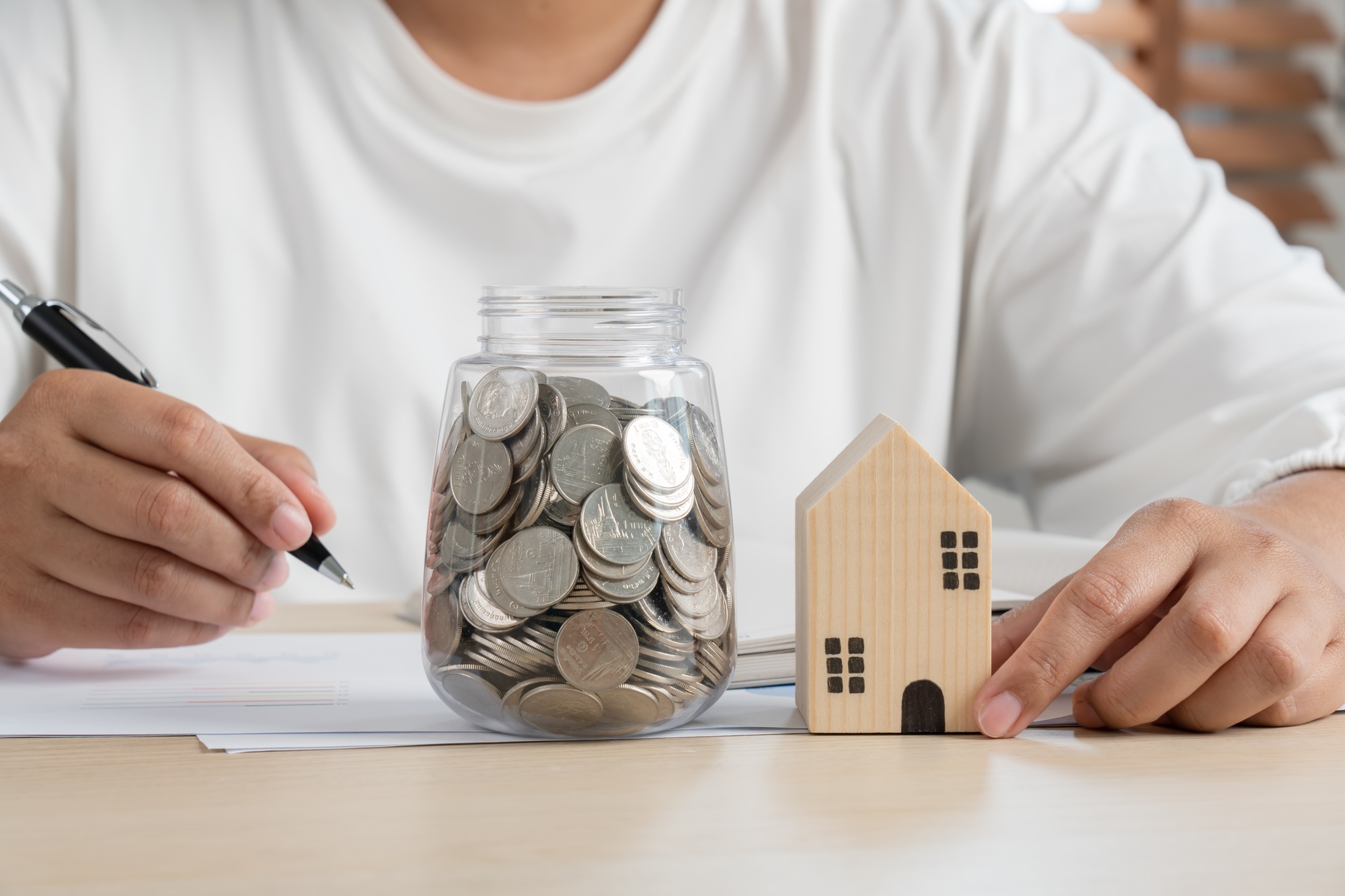 Home finance to buy, loan or rent property building plan